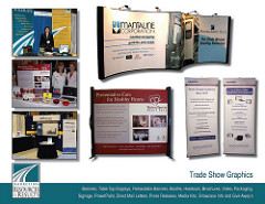 trade show booth graphics, trade show banners